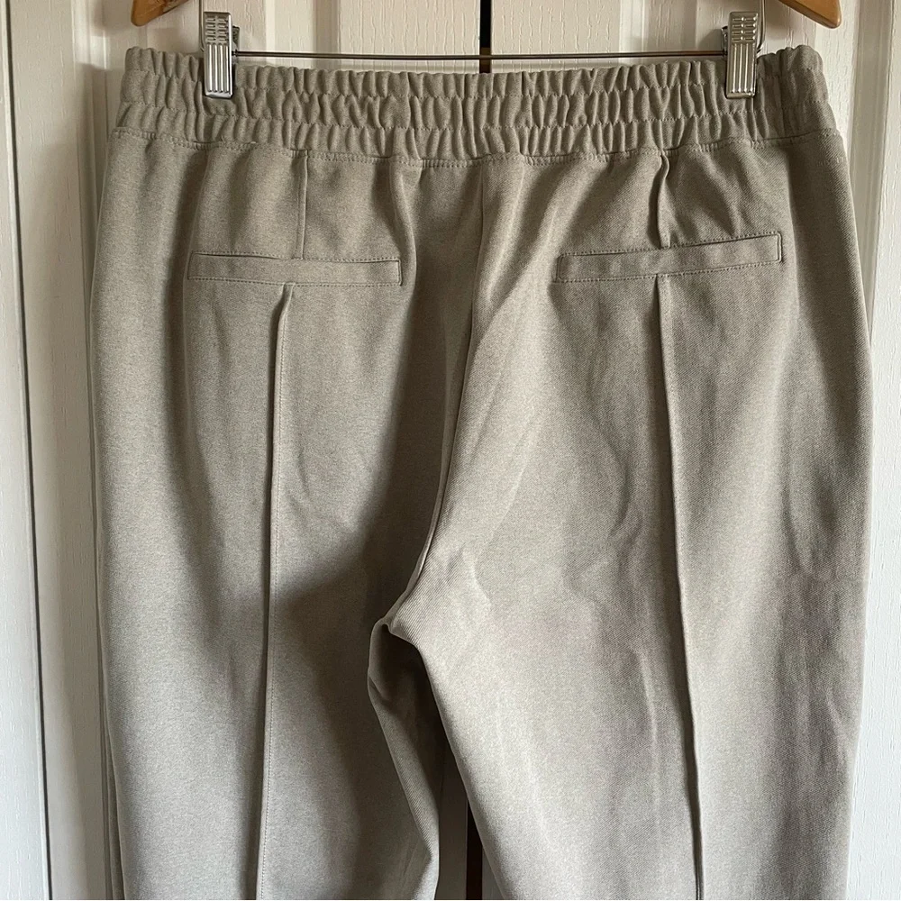 Mondetta Pull on Pintuck Pants Women’s XL Beige Straight Comfort Casual Lounge - Picture 10 of 15